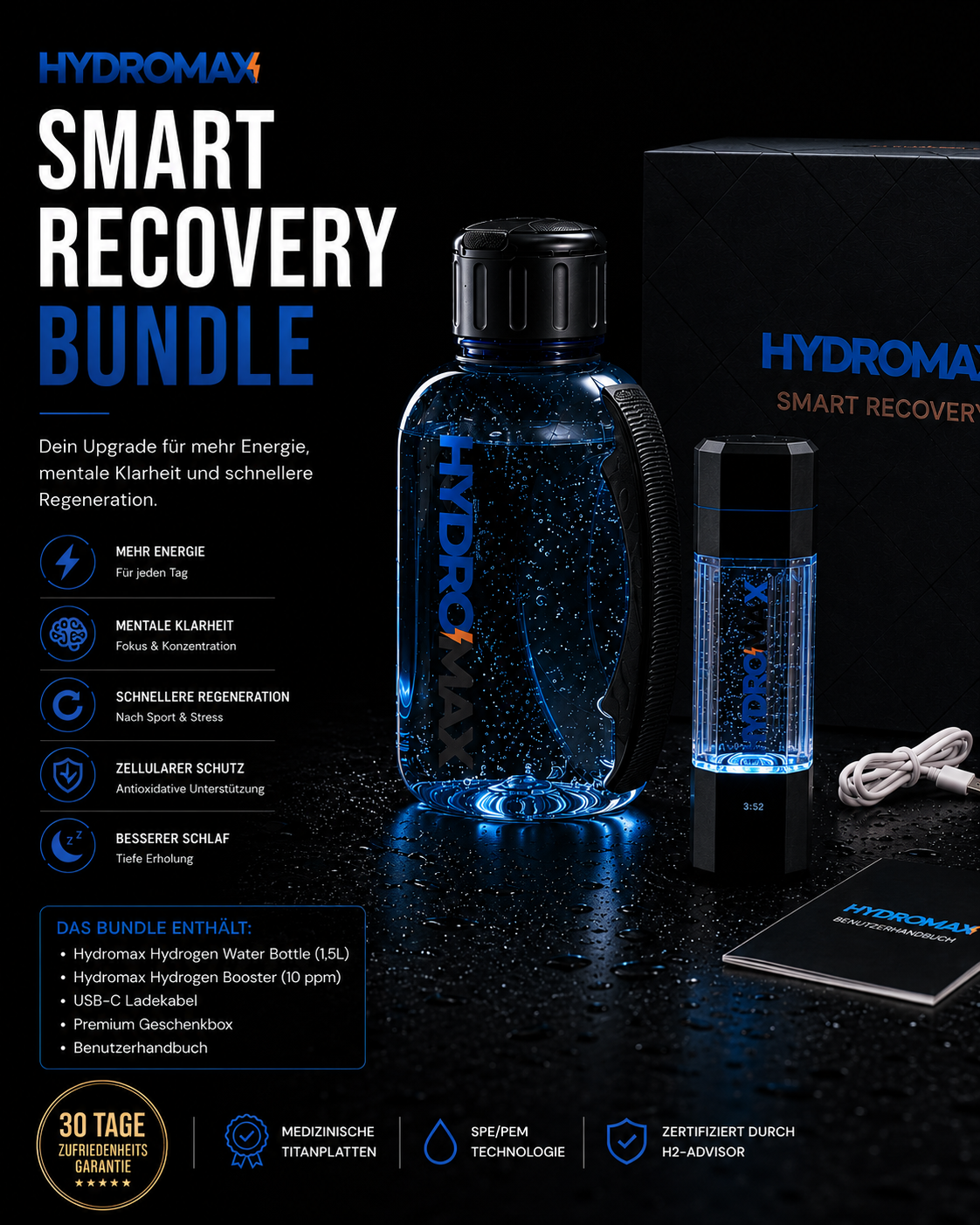 Hydromax®Smart Recovery Bundle